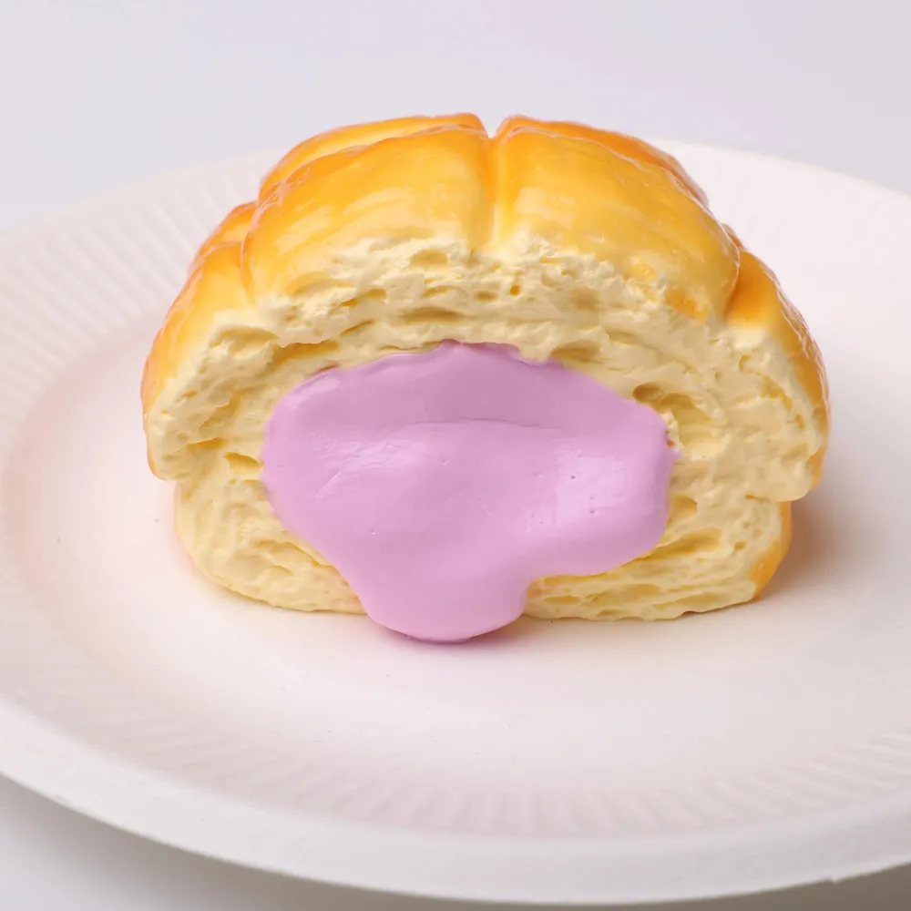 【CT196】Taro Dirty Bun Squishy Toy — photo 4