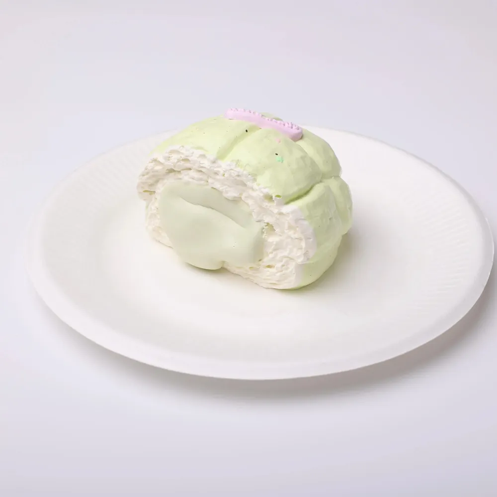 【CT198】Green Grape Dirty Bun Squishy Toy — photo 2