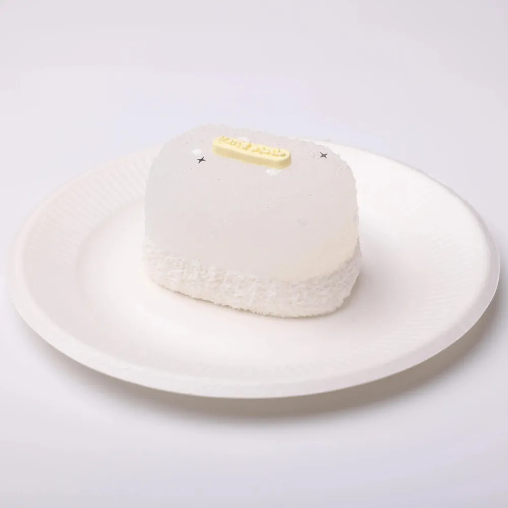【CT207】White Rice Cracker Squishy Toy — photo 2