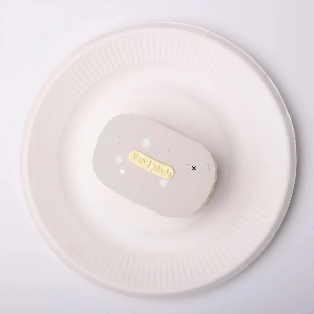 【CT207】White Rice Cracker Squishy Toy — photo 3