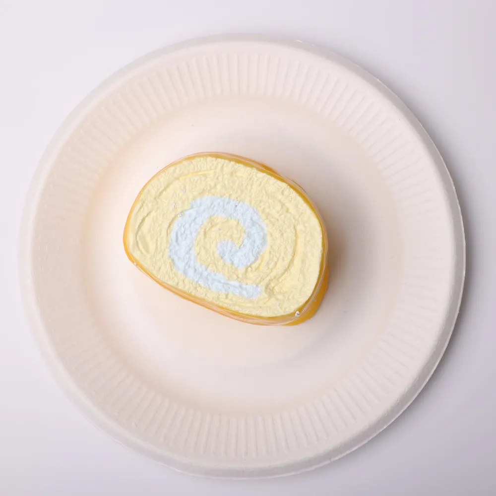 【CT224】Blue Swiss Roll Squishy Toy — photo 3