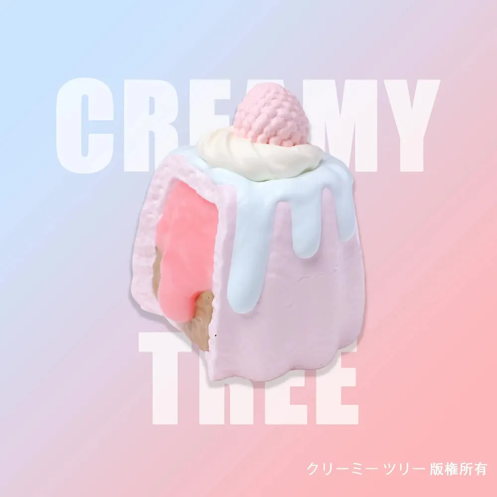 【CT232】‘Love Is Coming’ Strawberry Canelé Squishy Toy