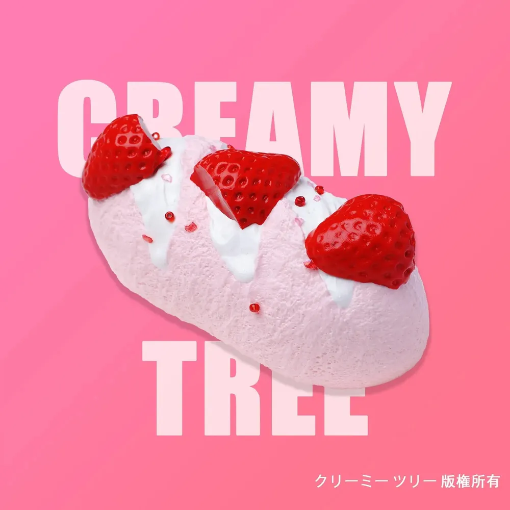 【CT233】Strawberry Loaf Bread Squishy Toy
