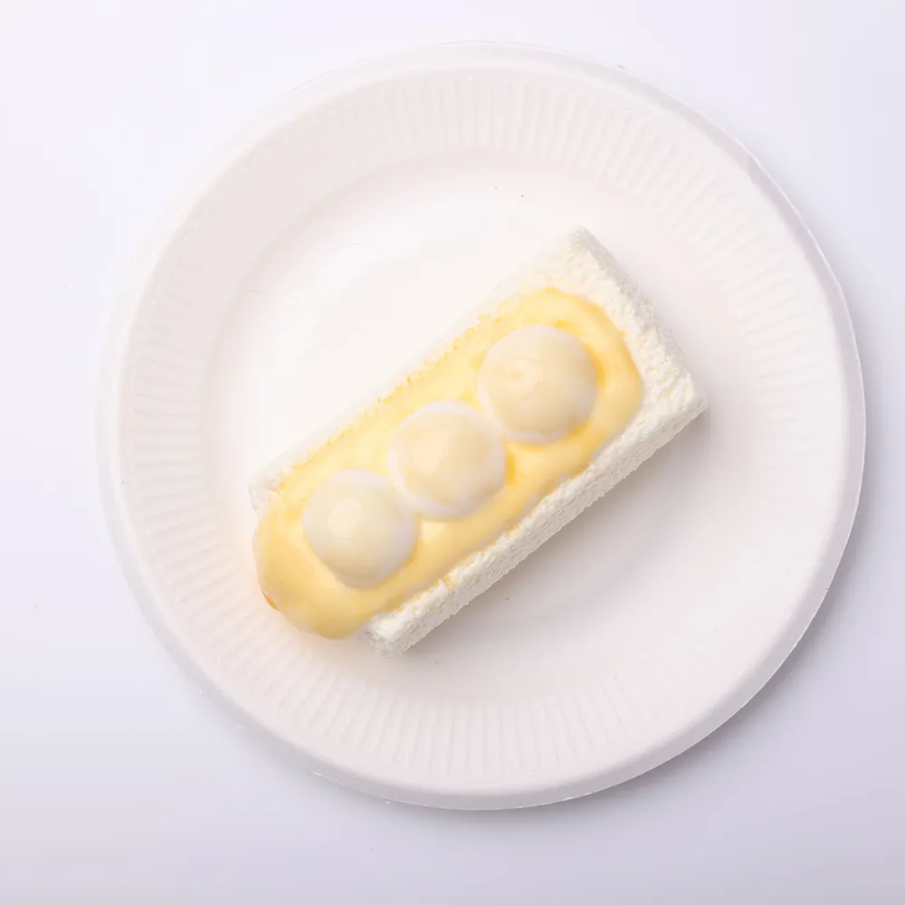 【CT248】Cheese Soymilk Toast Squishy Toy — photo 3