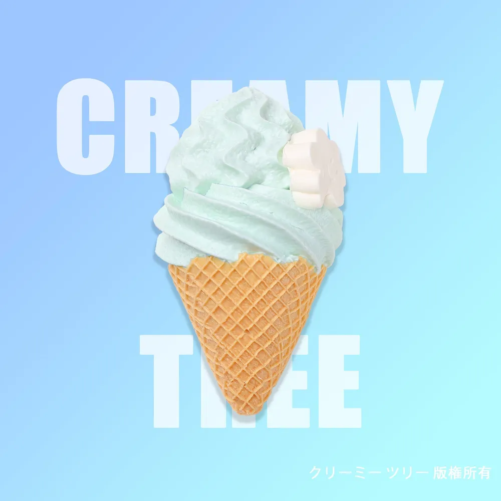 【CT253】Treemie Mint Ice Cream Cone Squishy Toy — photo 2