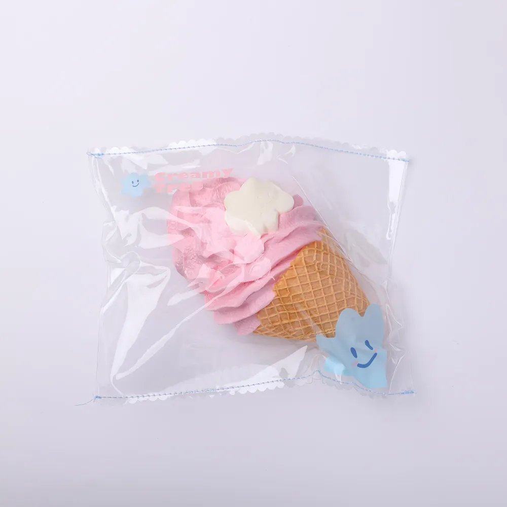 【CT255】Treemie Strawberry Ice Cream Cone Squishy Toy — photo 6