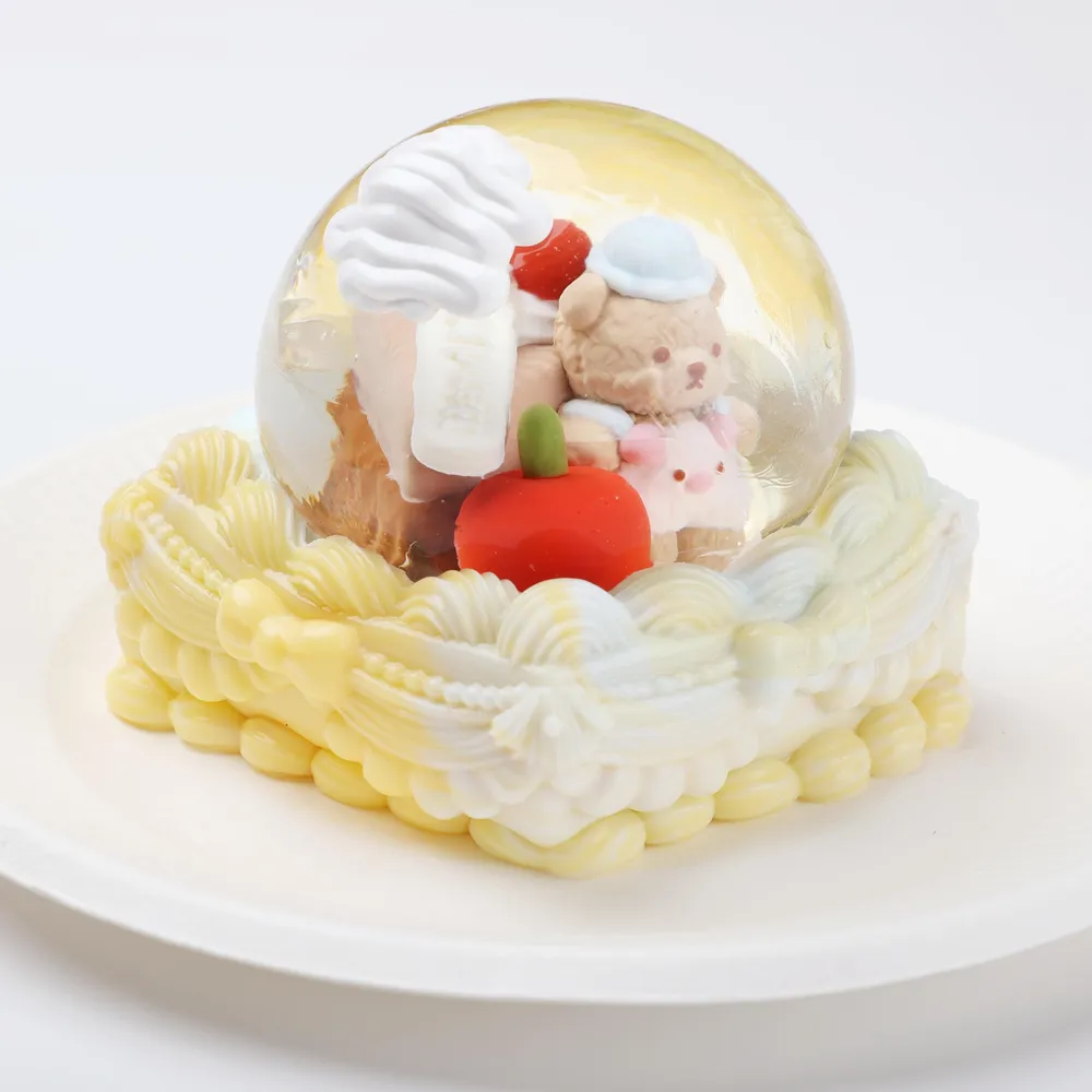 【CT260】Bear Magic Crystal Ball Squishy Toy — photo 3