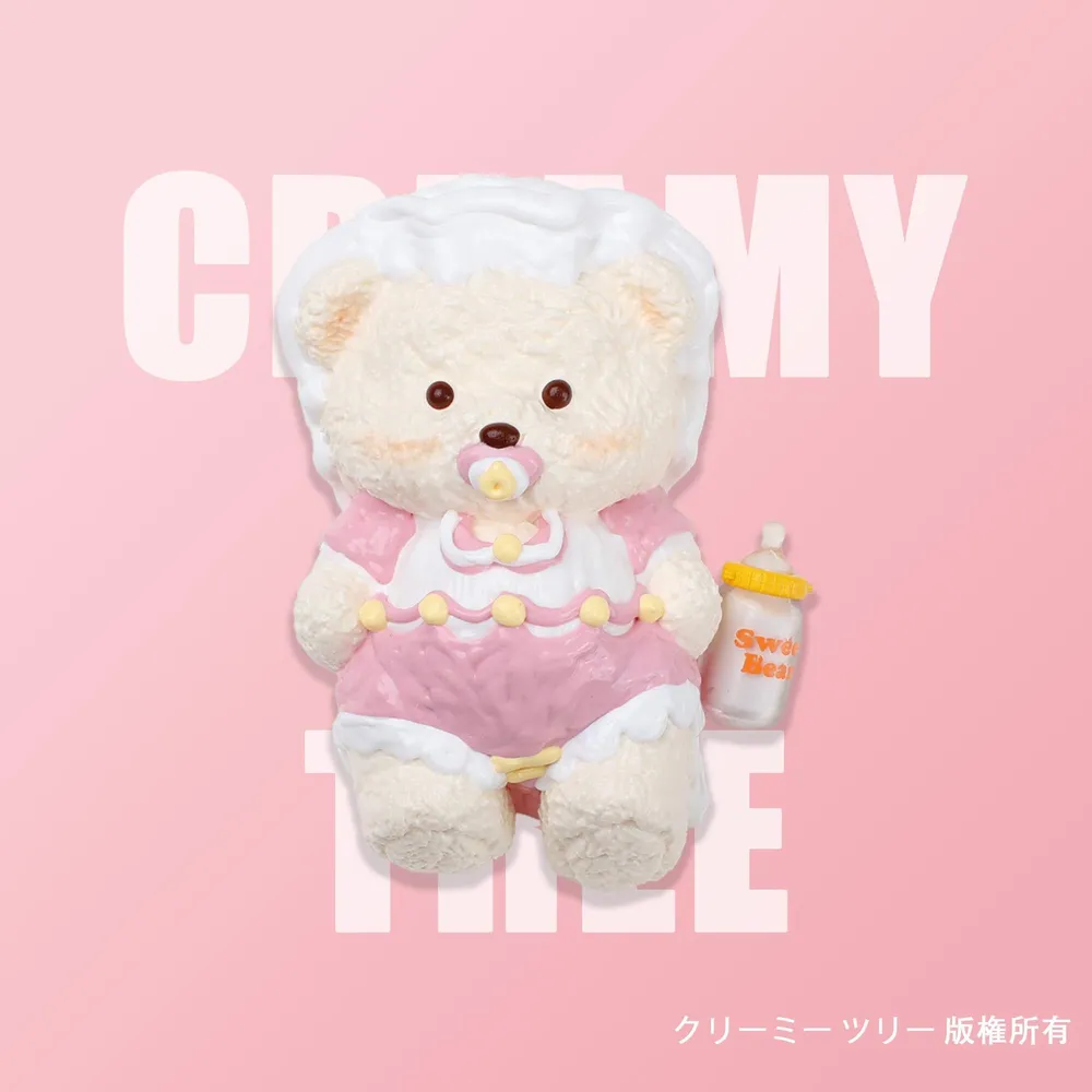 【CT263】【Hand-painted】Baby Bear Squishy Toy