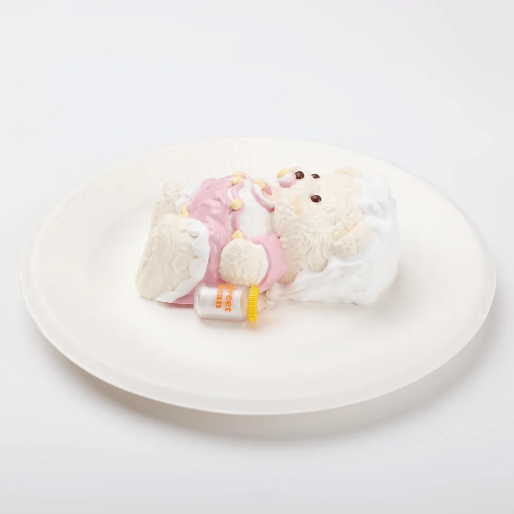 【CT263】【Hand-painted】Baby Bear Squishy Toy — photo 4
