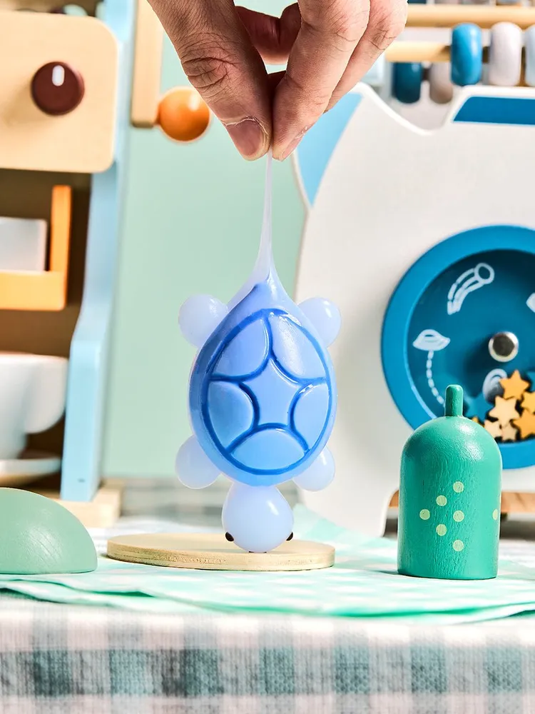 Cute Blue Turtle Taba Squishy — photo 3