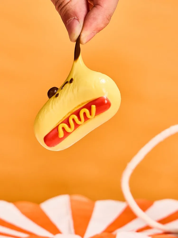 Cute Hotdog Taba Squishy — photo 4