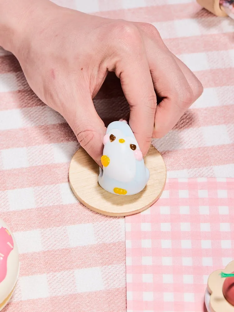 Cute Light Blue Penguin Taba Squishy — photo 3