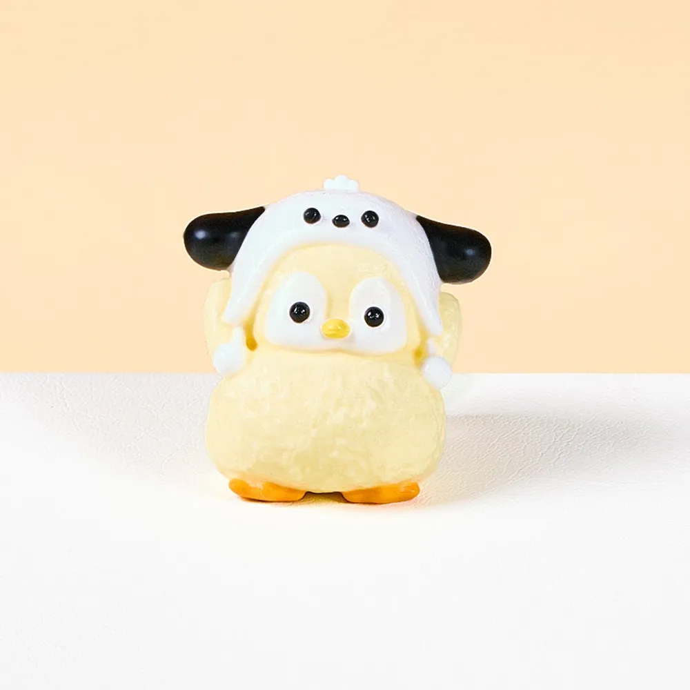 Cute Penguin with Dog Hat Taba Squishy
