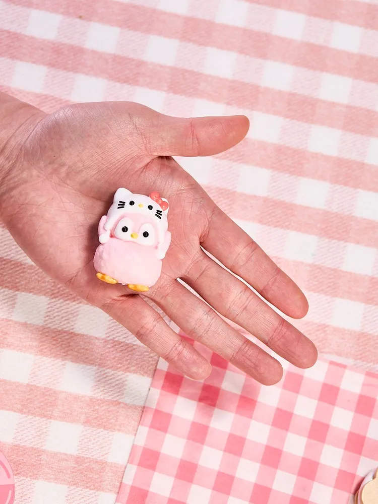 Cute Penguin with Kitten Hat Taba Squishy — photo 4