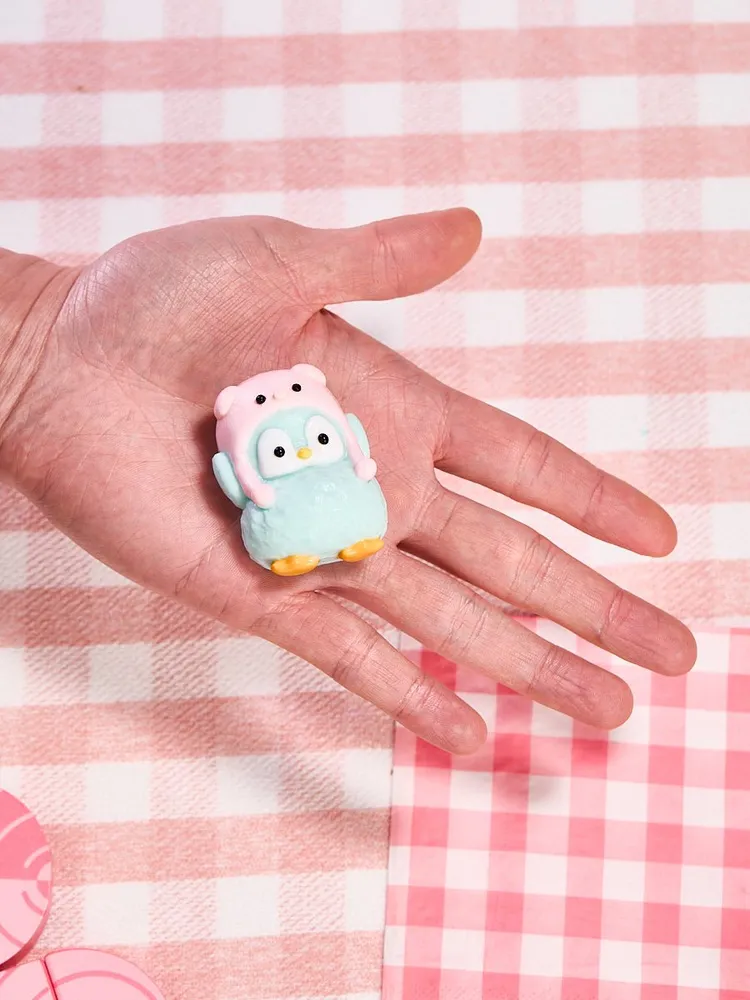 Cute Penguin with Pig Hat Taba Squishy — photo 4