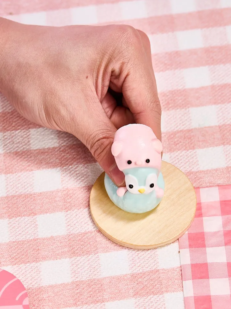 Cute Penguin with Pig Hat Taba Squishy — photo 6