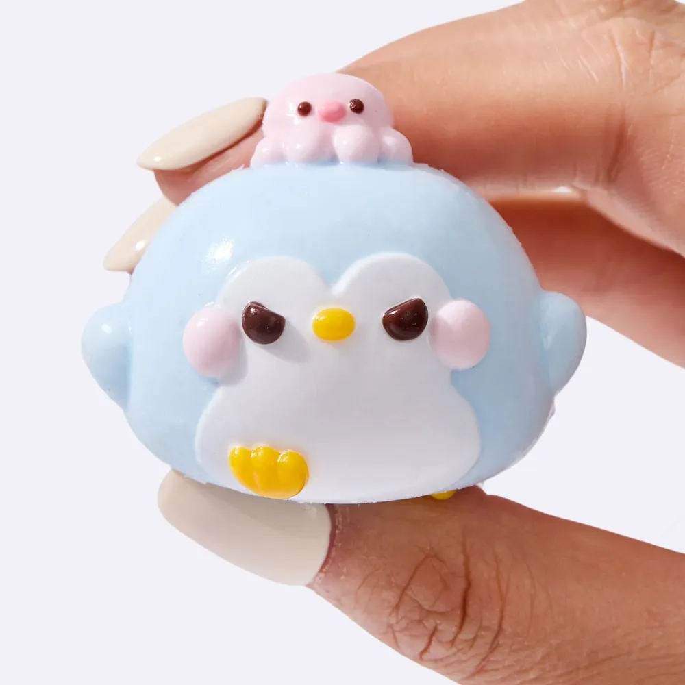 Cute Penguin with Pink Octopus — photo 4