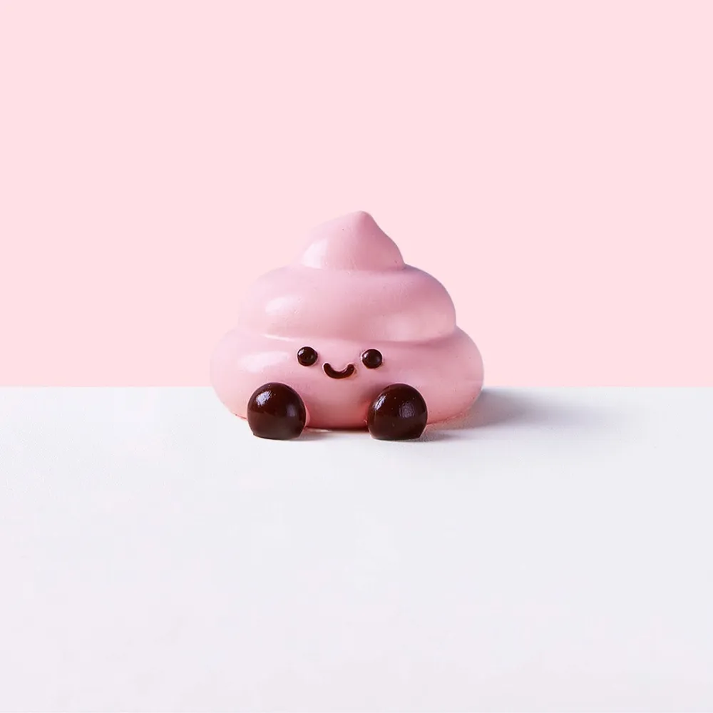 Cute Pink Poop Taba Squishy