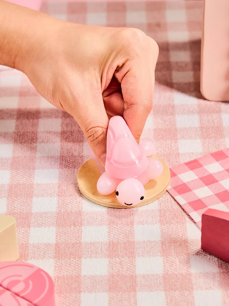 Cute Pink Turtle Taba Squishy — photo 2