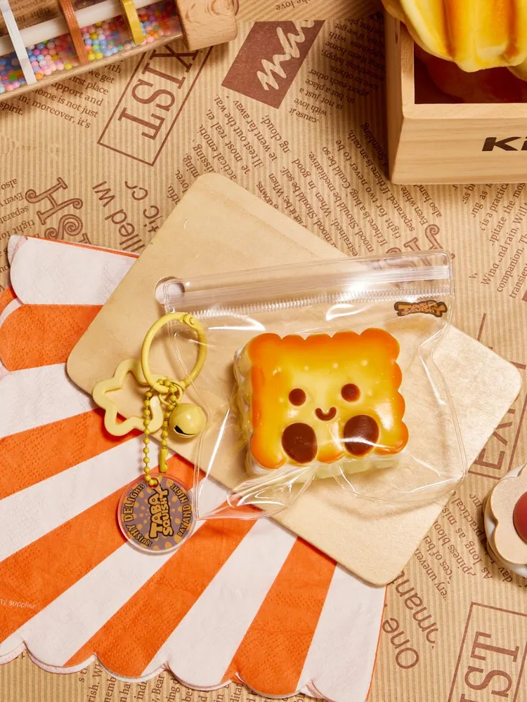 Cute Square Cookies Taba Squishy — photo 5