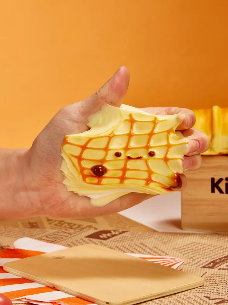 Cute Star Waffle Taba Squishy — photo 3