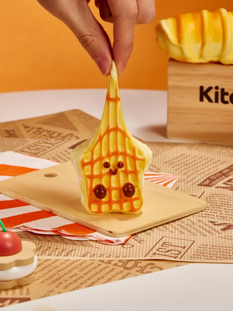 Cute Star Waffle Taba Squishy — photo 4