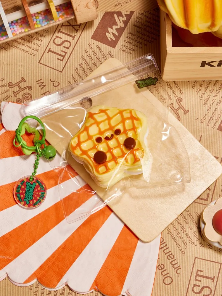 Cute Star Waffle Taba Squishy — photo 5