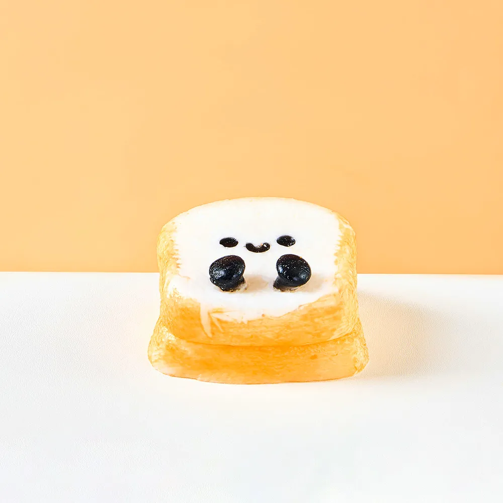 Cute Toast Taba Squishy