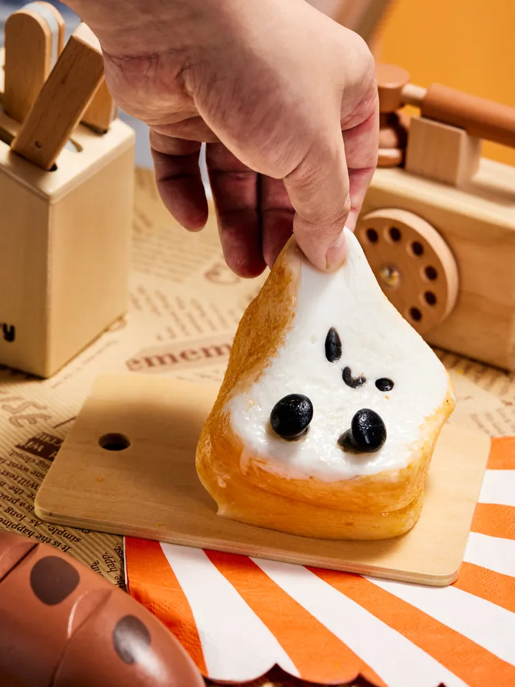 Cute Toast Taba Squishy — photo 2