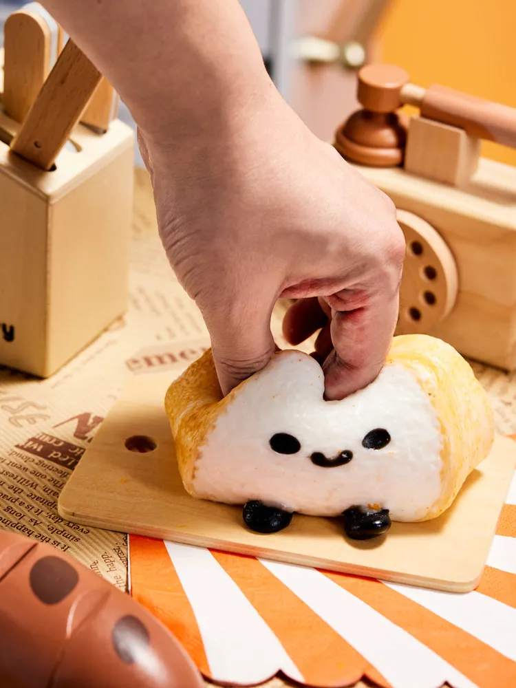 Cute Toast Taba Squishy — photo 4