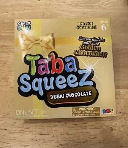 Dubai Chocolate Taba Squishy