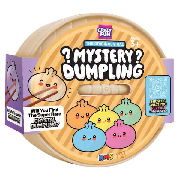 RMS® Invisible Maltose Mystery Bao Bun 4" Dumpling Squishy