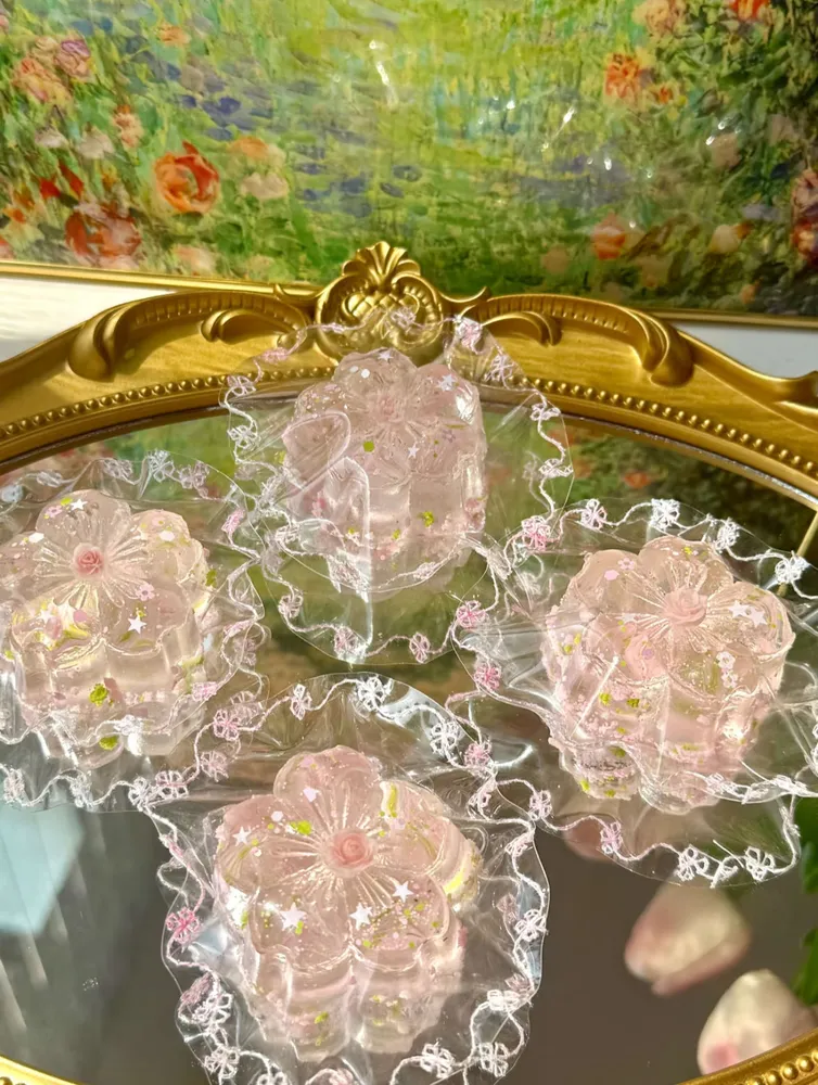 Japanese Sakura Blossom Squishy Fidget Toy — photo 2