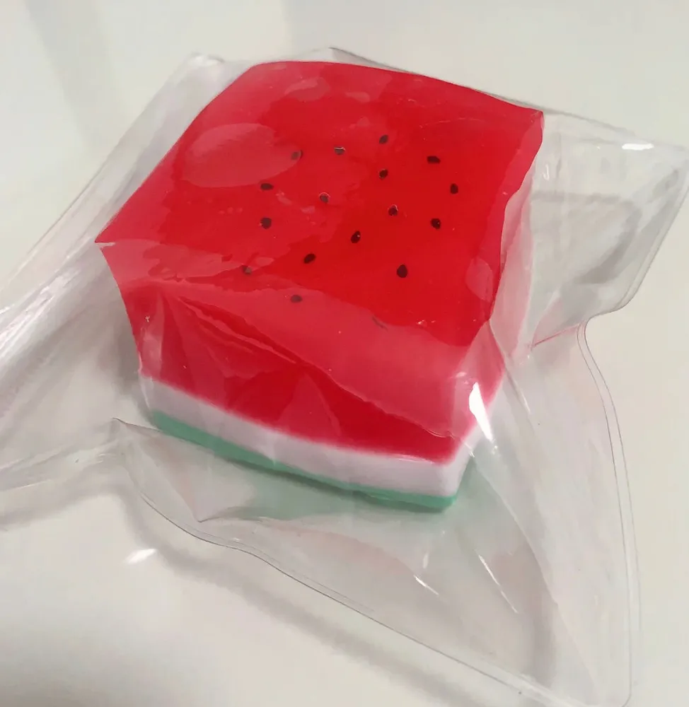 Large Watermelon Cube Squishy Fidget Toy(150g)