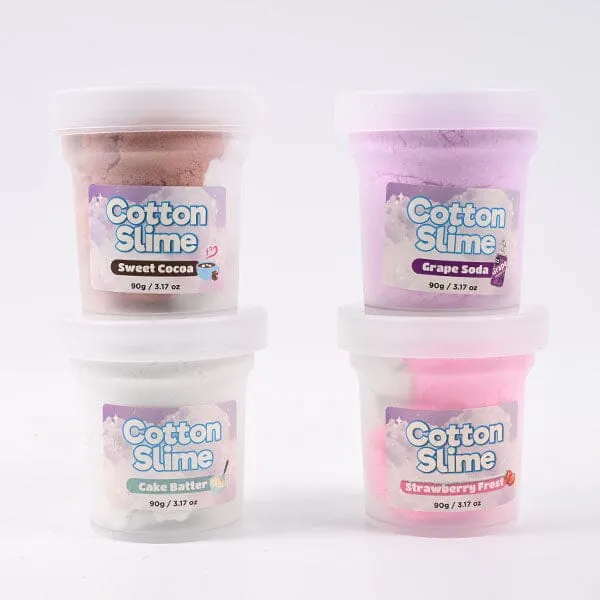 LIT Slime Cotton Butter Slime (3.17oz) Multiple Scents