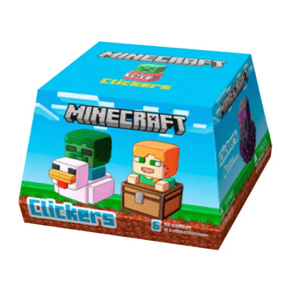 Minecraft Clickers Fidget Toy Blind Box