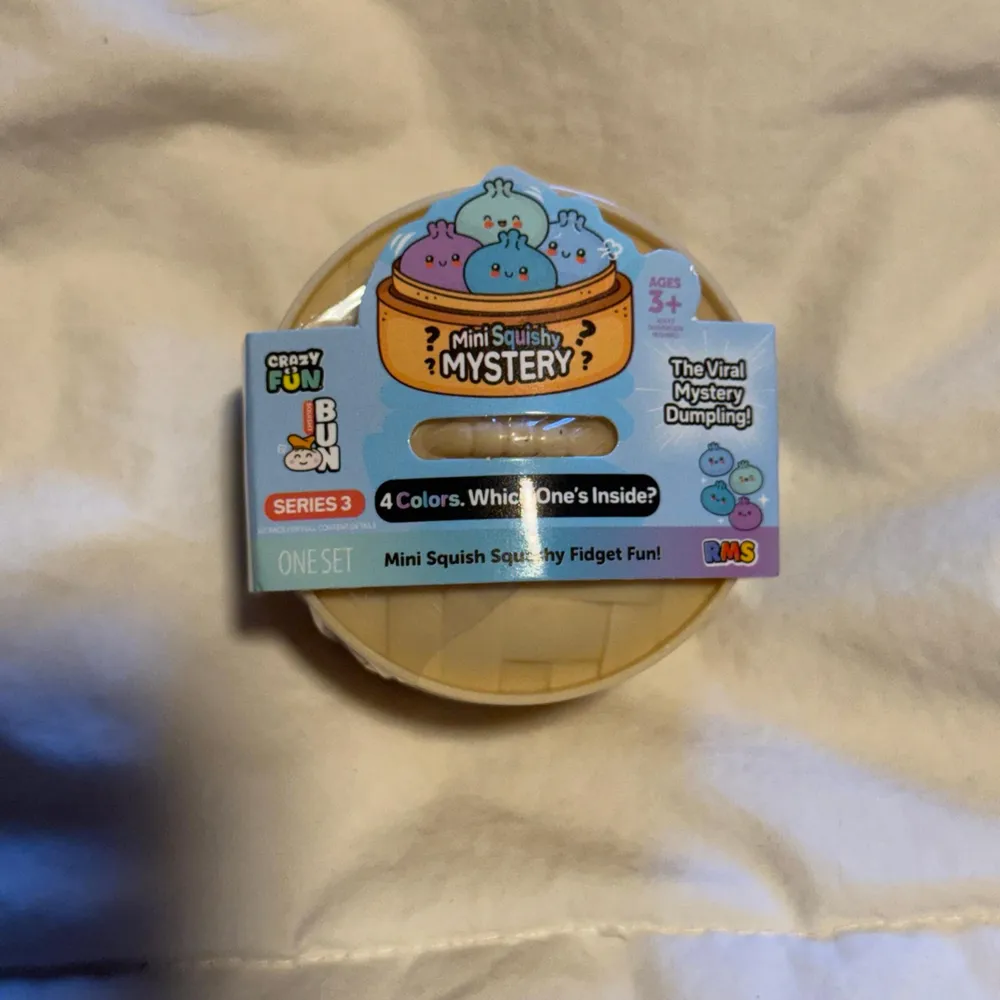 Mini Crazy Fun Squishy Mystery Dumpling Series 3
