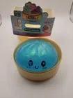 Galaxy Glitter Blue Rainbow Mystery Dumpling Squishy Bun
