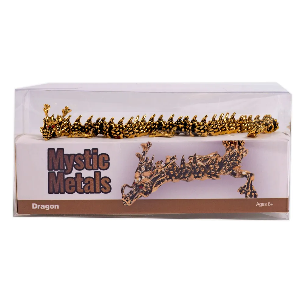 Mystic Metals: Articulated Dragon Figure