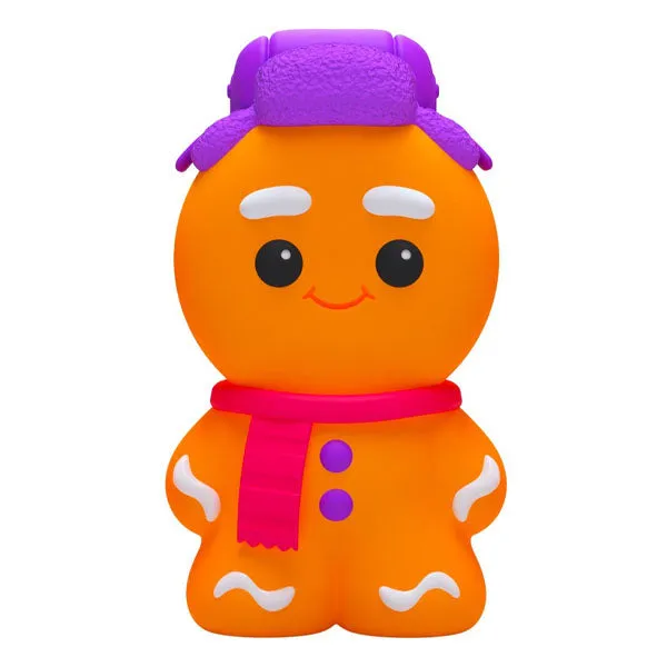 Nee Doh Ginger Glowman Crunchy Scented Glow-In-The-Dark Fidget Toy