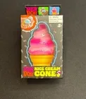 Pink Nice Cream Cone Ice Cream Swirl