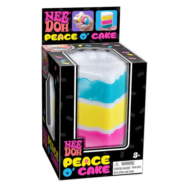 Nee Doh Peace O' Cake Squishy Fidget Toy