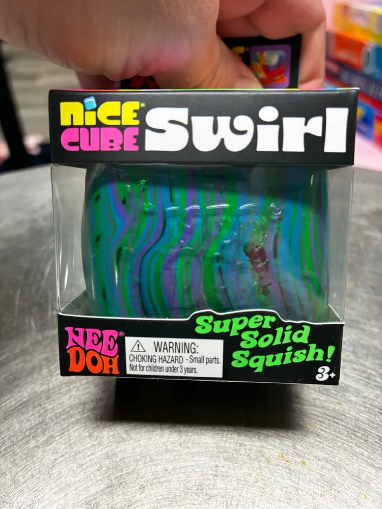 Nee-Doh Swirl Nice Cube Squishy
