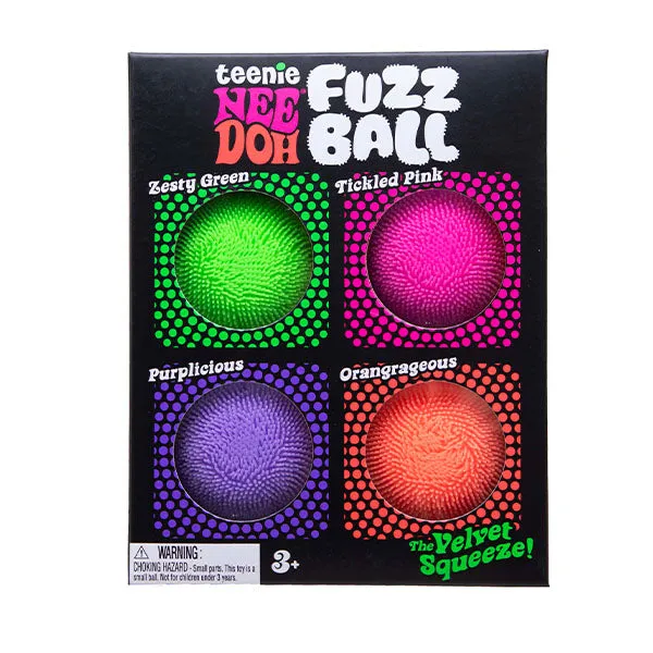 Nee Doh Teenie Fuzz Ball Squishy Fidget Toys