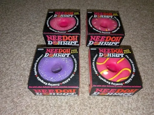 NeeDoh Jelly Dohnut Squishy Fidget Toy Purple — photo 5