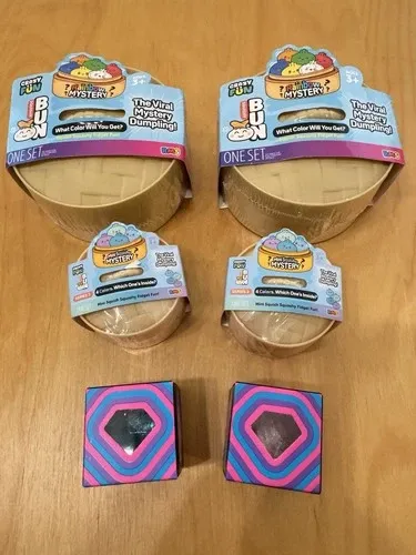 NeeDoh & RMS Mystery Dumpling Lot Bundle 50 Items