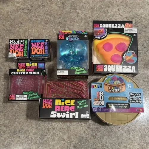 NeeDoh & RMS Mystery Dumpling Lot Bundle 50 Items β photo 4