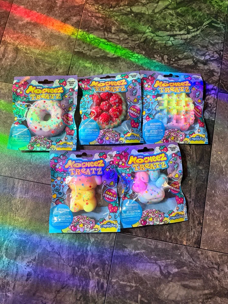 Orb Mocheez Treatz Mochi Stretchy Fidget Squishy Toy Bundle