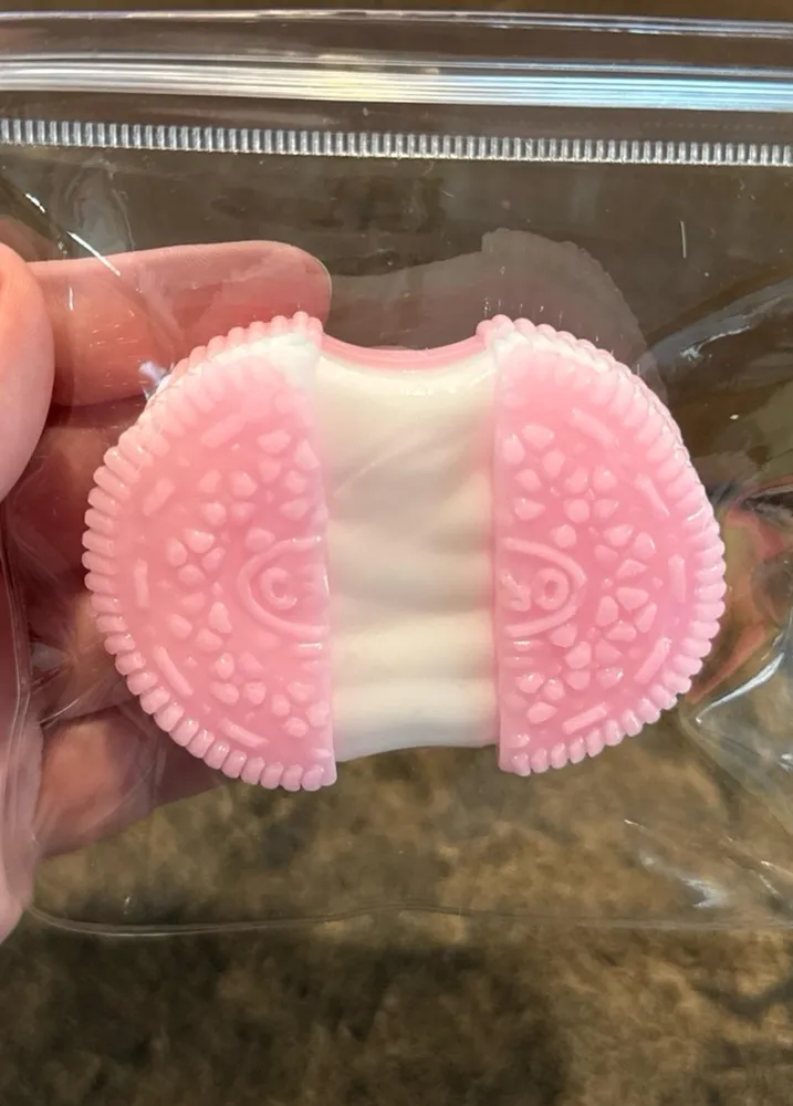 Pink Oreo Cookie Taba Squishy