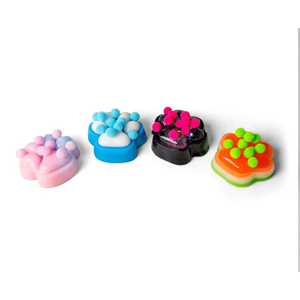 Scrunchems Sticky Squishies Paw Prints Stress Ball Fidget Toy